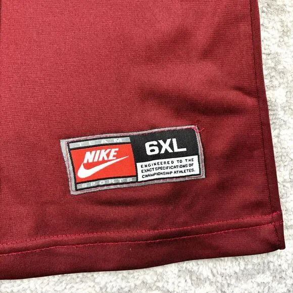 Nike Team USC Athletics Courtland Ford #74 Long Sleeve Burgundy Yellow Size 6XL - Picture 3 of 6